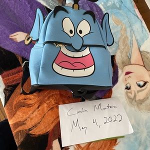 Loungefly Genie Character Bag Tag still attached